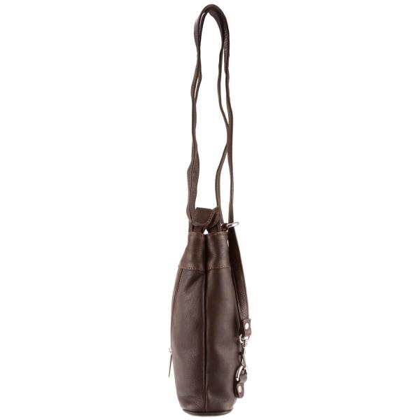 ALPENLEDER | Damen-Handtasche  MACHU PICCHU (schokobraun) 4717-s